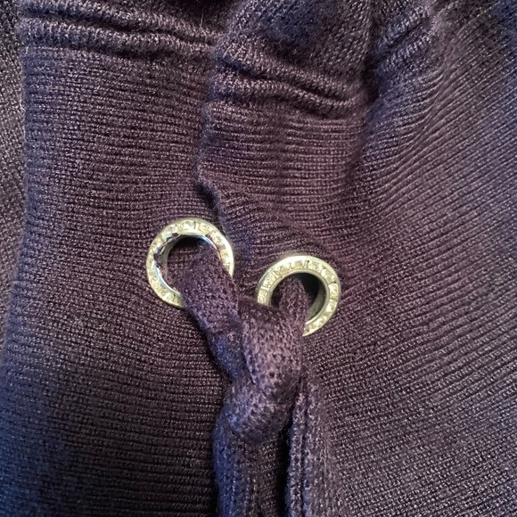 TriBekko 44 navy open-front Sweater, size 1X - Picture 6 of 7